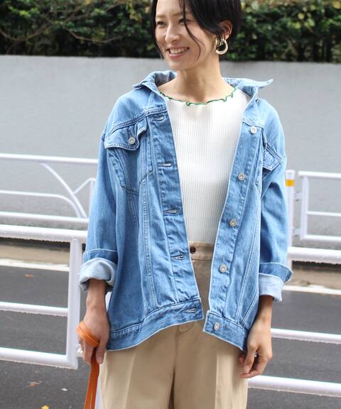 オーバーデニムジャケット Journal Standard Relume ジャーナルスタンダード レリューム 公式のファッション通販 Baycrew S Store