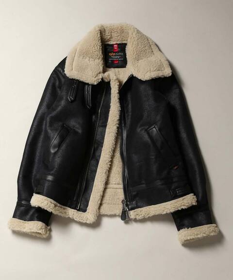 Alpha Js アルファ別注 B 3 フェイクムートンjkt Journal Standard ジャーナルスタンダード 公式のファッション通販 Baycrew S Store