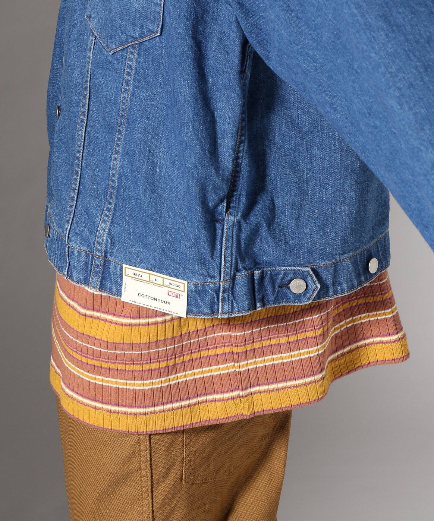 WEST OVERALLS/ウェストオーバーオールズ:957J/DENIM+WASH SMU ...