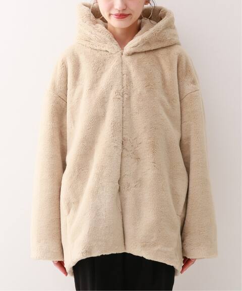 Slobe Citron フェイクファーフードコート Slobe Iena スローブ