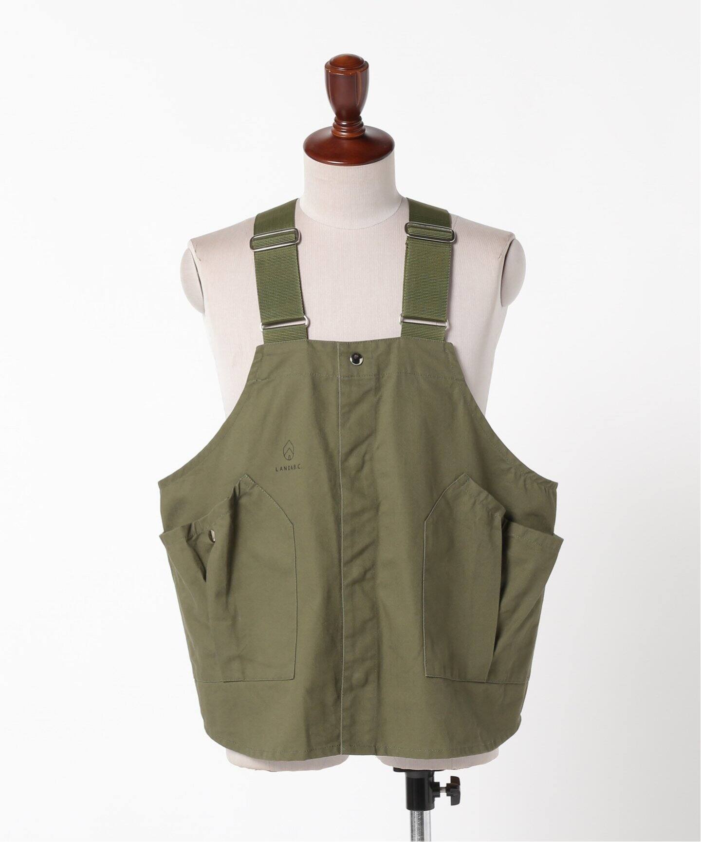 hobo Cotton Twill Gardener Vest by LAND（食器・テーブルウェア 