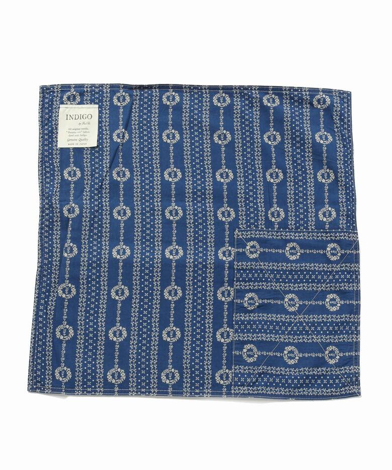 INDIGO CALICO CUSHION COVER｜JOURNAL STANDARD FURNITURE（ジャーナルスタンダード
