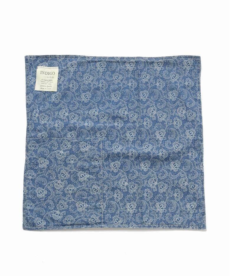 INDIGO CALICO CUSHION COVER｜JOURNAL STANDARD FURNITURE（ジャーナルスタンダード