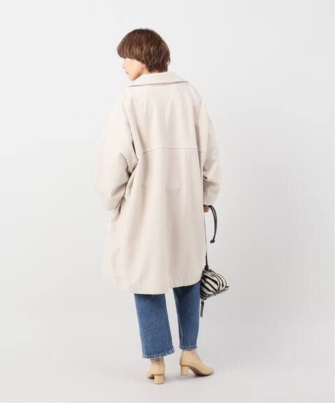 Honnete Round Coller Coat Boice From Baycrew S ボイスフロムベイクルーズ 公式のファッション通販 19020115001130 Baycrew S Store
