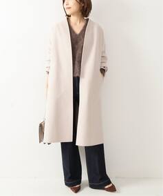 Spick and Span
Wフェイス ノーカラーコート◆
¥50,600税込