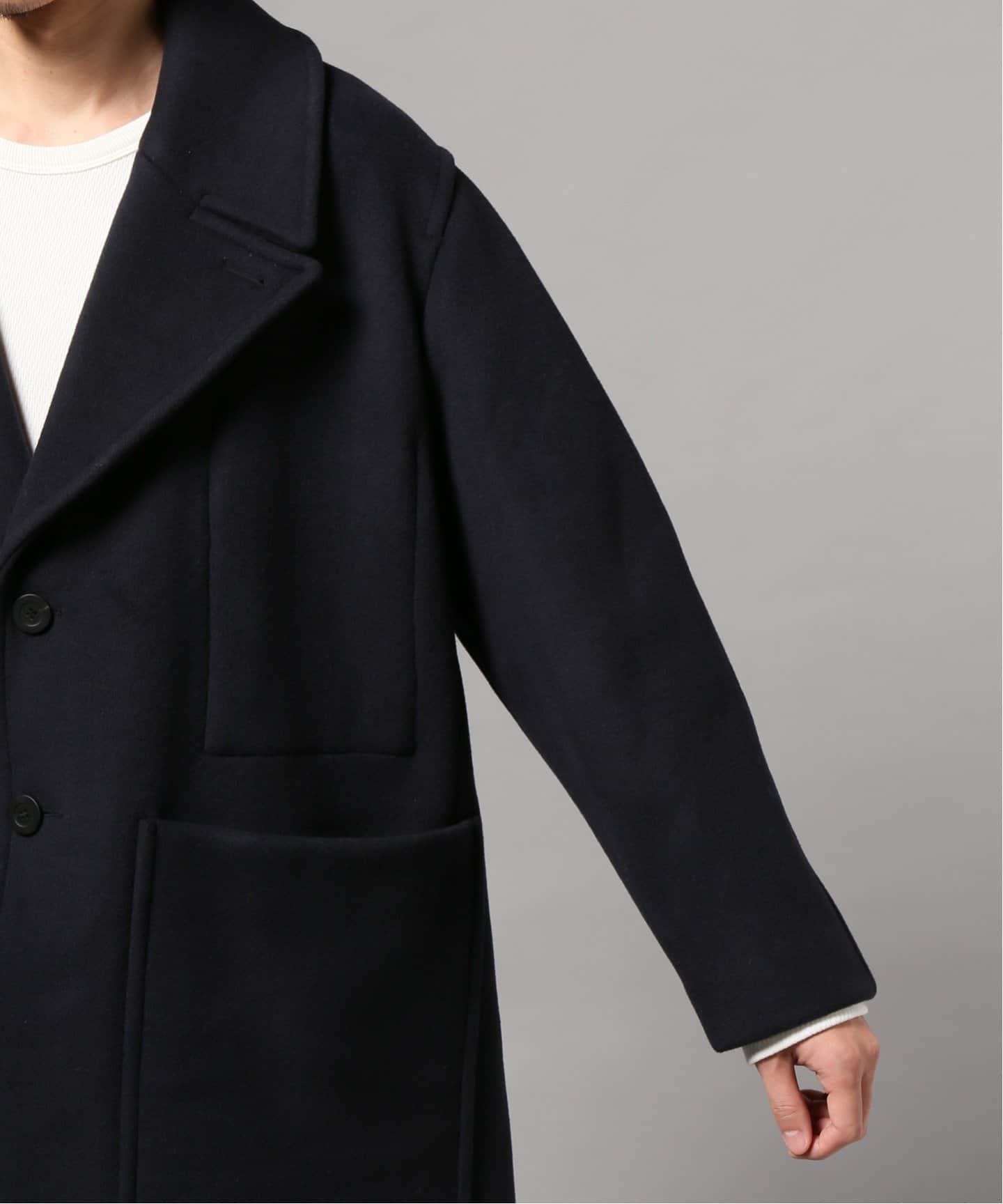 Studio Nicholson Groverall ウールコート Studio Nicholson Groverall ウールコート 漁師から英国海軍まで。海の