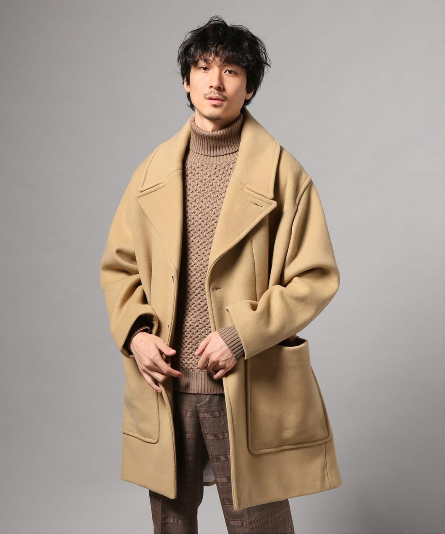 Studio Nicholson Groverall ウールコート COAT】STUDIO NICHOLSON OVER SIZED WOOL COAT “CELEMAN