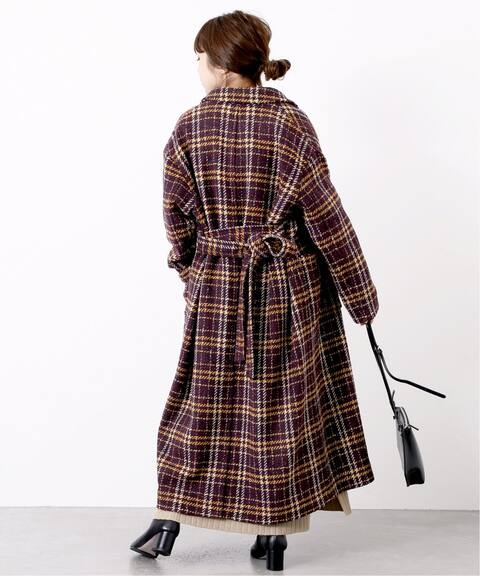 ネップチェックロングコート Journal Standard ジャーナルスタンダード 公式のファッション通販 Baycrew S Store ネップチェックロングコート Journal Standard ジャーナルスタンダード 公式のファッション通販 Baycrew S Store