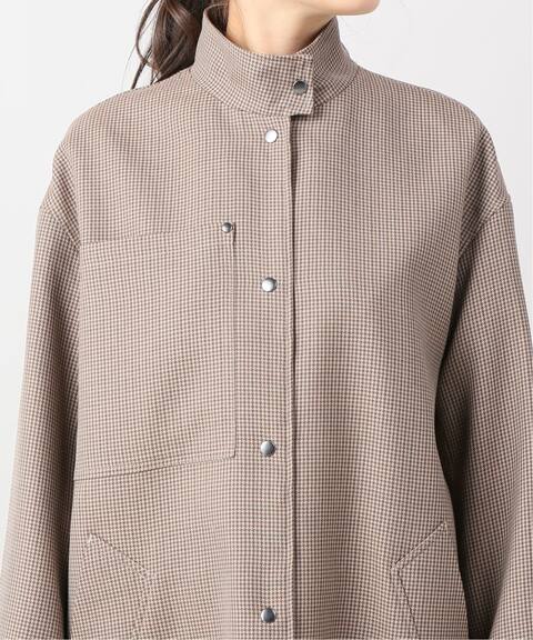 ハウンドトゥースチェックスタンドコート Journal Standard Relume ジャーナルスタンダード レリューム 公式のファッション通販 Baycrew S Store