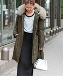 WOOLRICH x relume 別注KEYSTONEフォックスファー◆：ダウンコート
