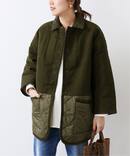 【LAVENHAM/ラベンハム】SMU切り替えビックキルティングジャケット◆
