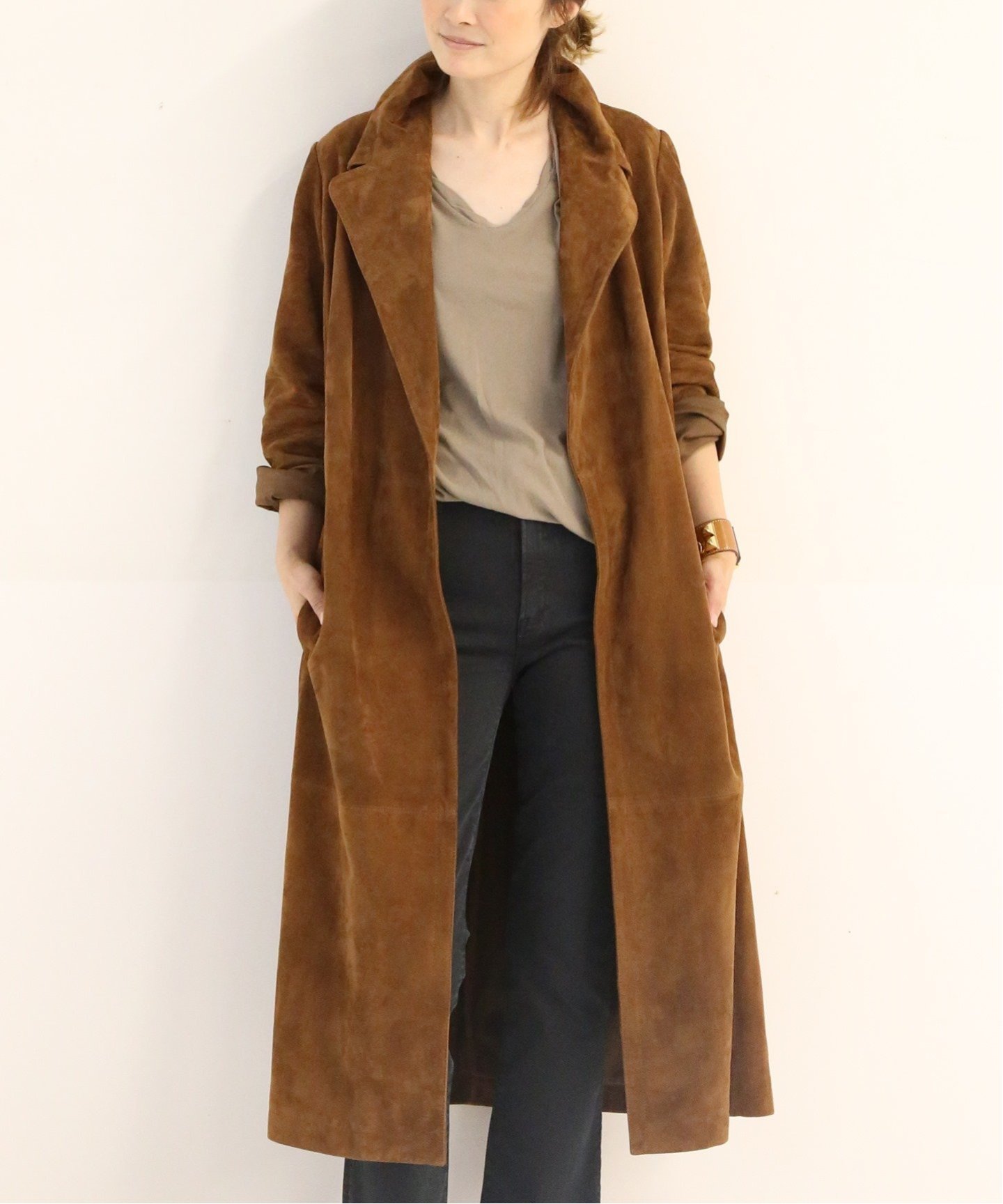 Deuxieme Classe
SIMONETTA RAVIZZA SUEDE ロングコート
¥205,200税込