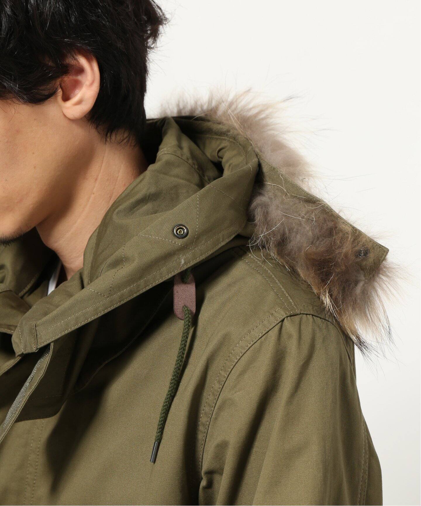 最安値に挑戦 ジャーナルスタンダード ３wayドビー モッズコート メンズ L カーキ モッズコート Slcp Lk