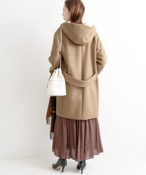 二重織りシャルムフードコクーンコート Iena イエナ 公式のファッション通販 19020900013030 Baycrew S Store
