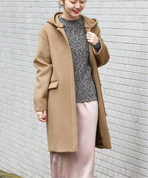 二重織りシャルムフードコクーンコート Iena イエナ 公式のファッション通販 19020900013030 Baycrew S Store