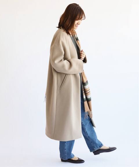 Mantecoノーカラーコート Iena イエナ 公式のファッション通販 Baycrew S Store
