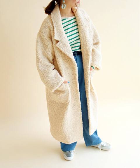 Slobe Citron ボアチェスターコート Slobe Iena スローブ イエナ 公式のファッション通販 19020912602030 Baycrew S Store