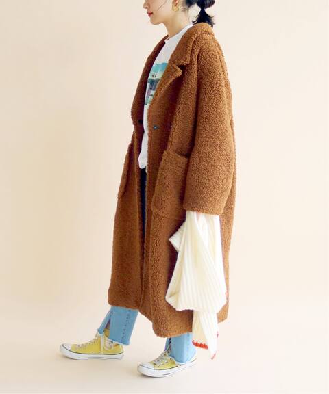 Slobe Citron ボアチェスターコート Slobe Iena スローブ イエナ 公式のファッション通販 19020912602030 Baycrew S Store