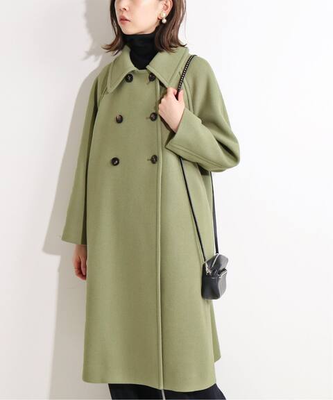 追加 Iena La Boucle カラーメルトン トラペーズコート Iena イエナ 公式のファッション通販 Baycrew S Store