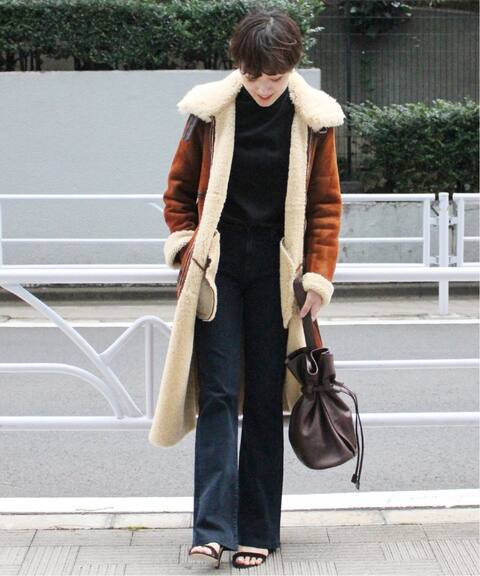 Unknown アンノウン Aviator ムートンコート Plage プラージュ 公式のファッション通販 Baycrew S Store
