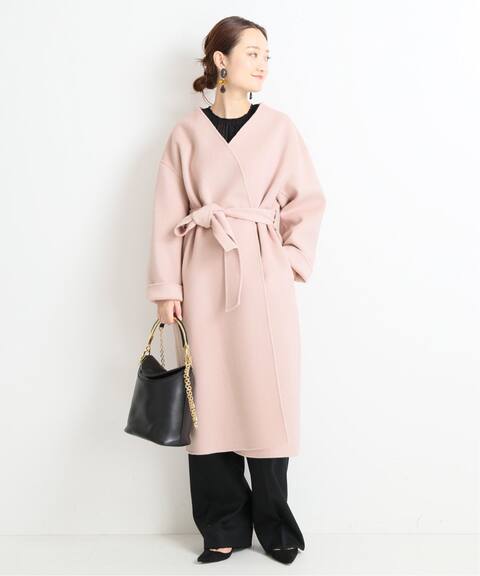 ダブルフェイスノーカラーコート Vermeil Par Iena ヴェルメイユ パー イエナ 公式のファッション通販 Baycrew S Store