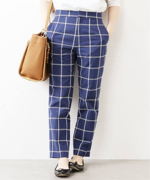 ウィンドペンチェックパンツ La Totalite ラ トータリテ 公式のファッション通販 Baycrew S Store