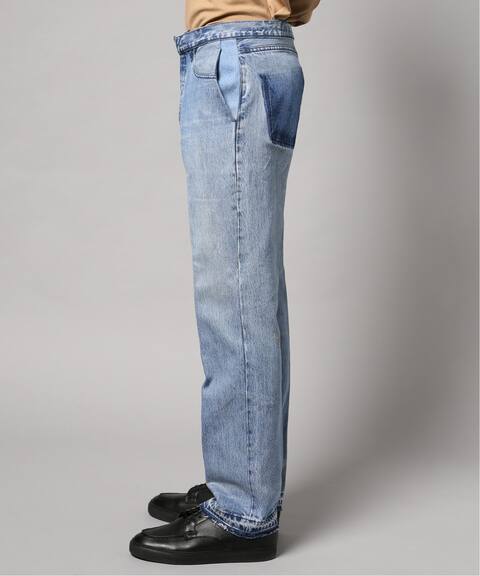 7x7 Seven By Seven Rework Denim Trousers Edifice エディフィス 公式のファッション通販 Baycrew S Store
