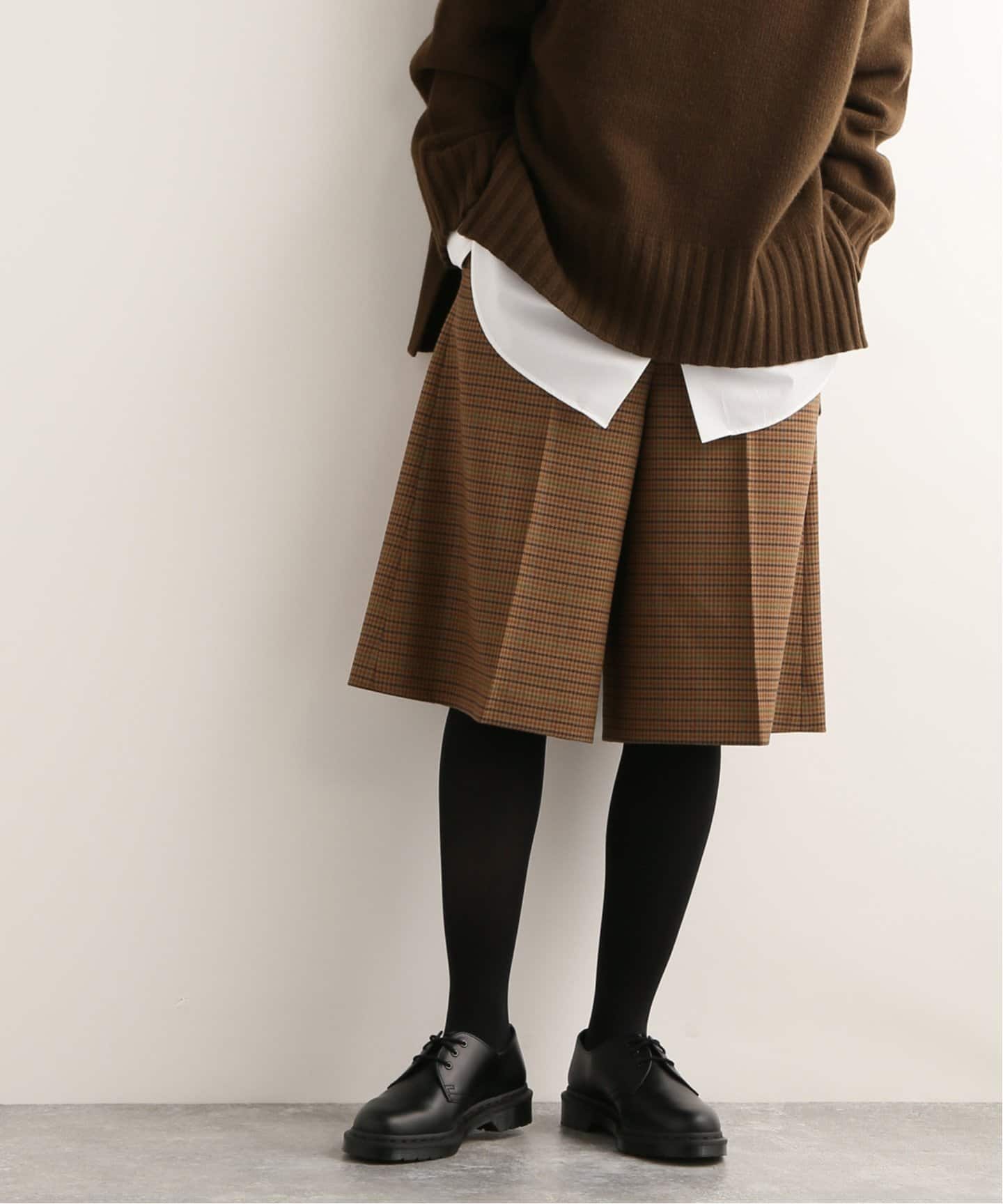ウールクレープパンツ ウールクレープワイドパンツ[品番：BYCW0000394]｜B.C STOCK