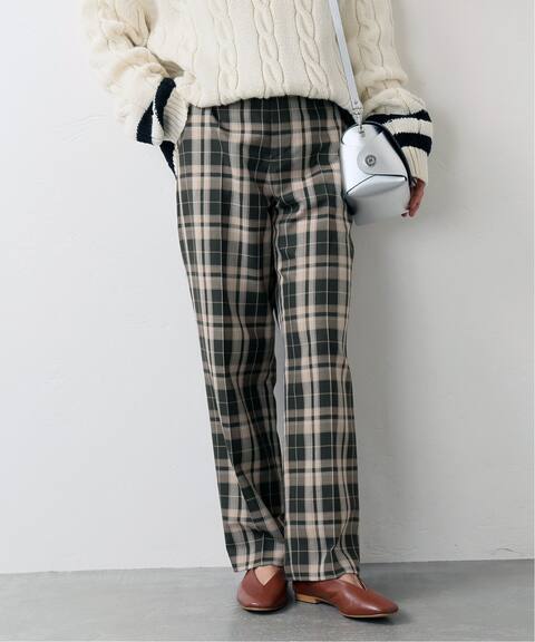 Twrチェック テーパードパンツ Journal Standard Relume ジャーナルスタンダード レリューム 公式のファッション通販 19030462800030 Baycrew S Store