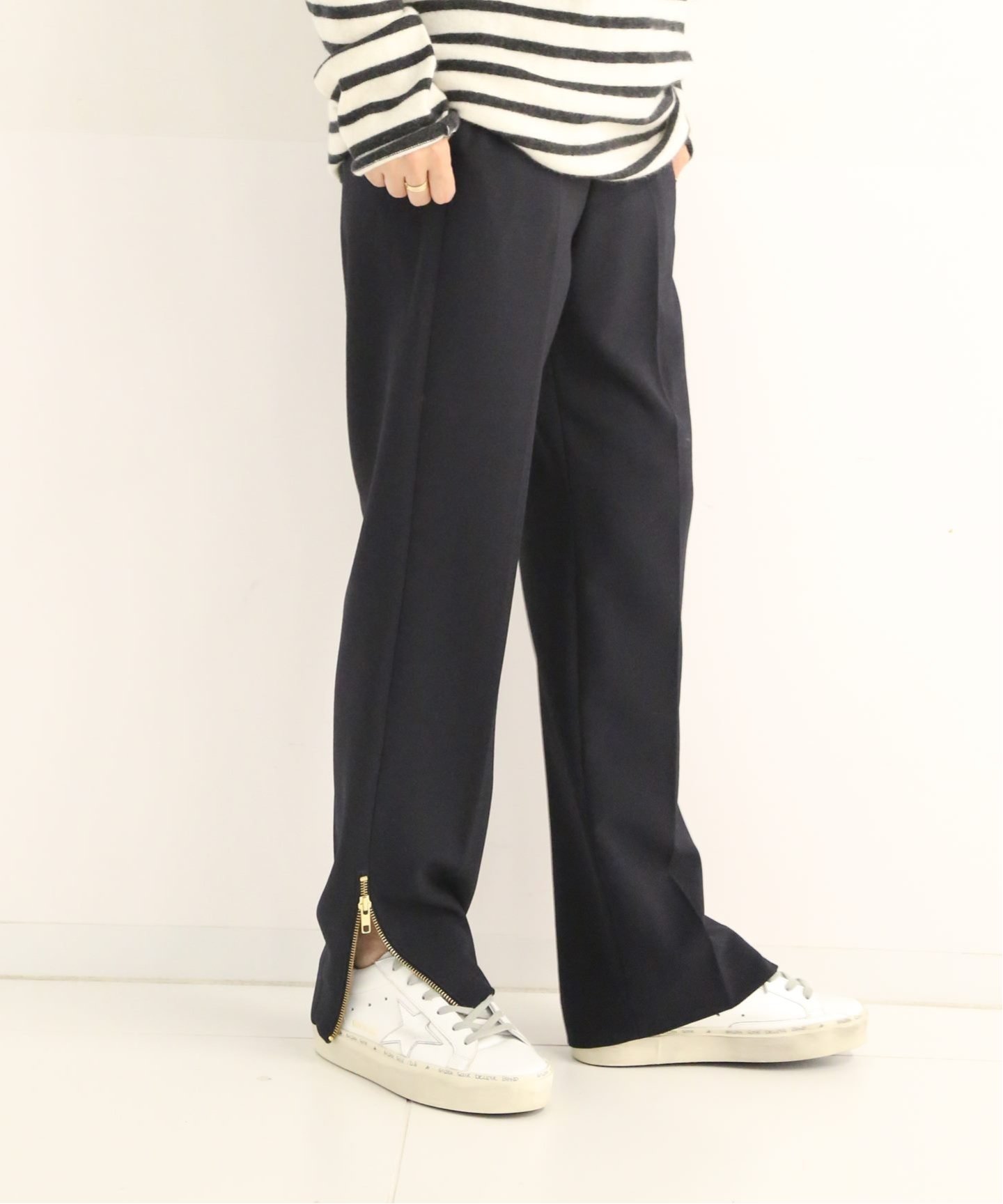 Deuxieme Classe
スリットテーパードパンツ(2wayギャバ)
¥23,100税込