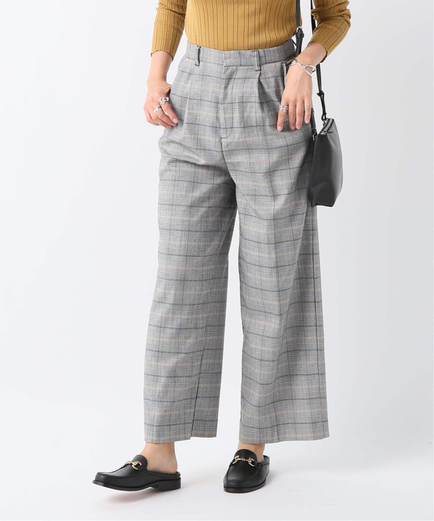 B.C STOCK ベーセーストック】サキゾメウラキモウワイドパンツ[品番 