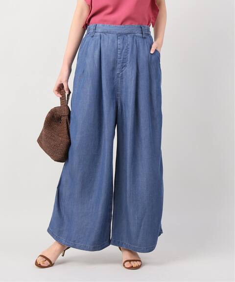 テンセルワイドパンツ B C Stock ベーセーストック 公式のファッション通販 Baycrew S Store