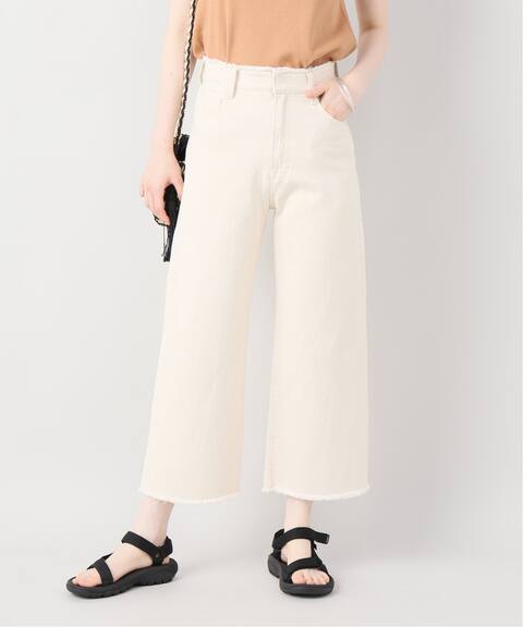 フリンジワイドパンツ B C Stock ベーセーストック 公式のファッション通販 Baycrew S Store