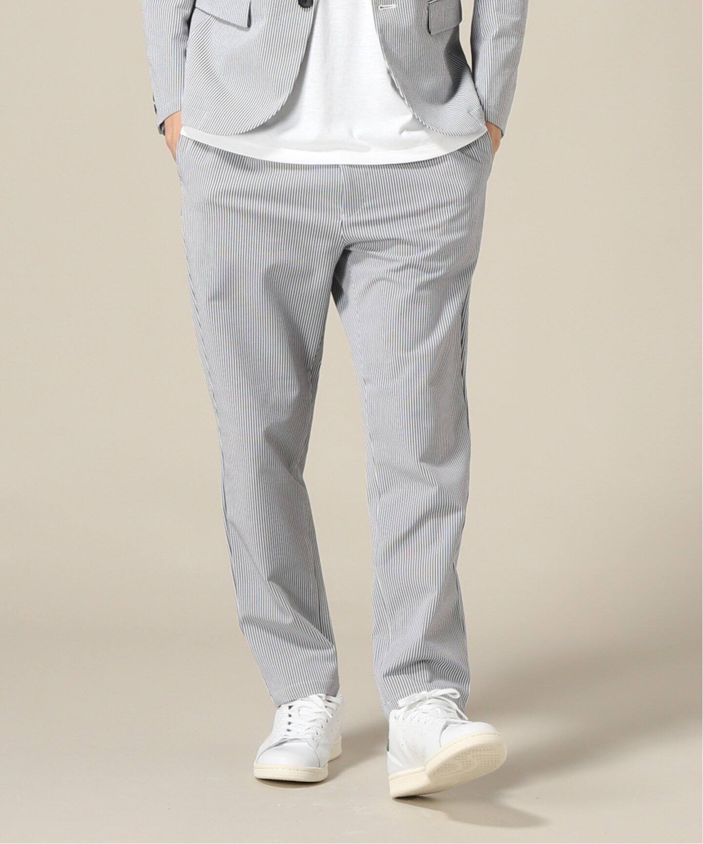 B C Stock ベーセーストック サッカー ストライプイージーパンツ 品番 Bycw B C Stock ベーセーストック の メンズファッション通販 Shoplist ショップリスト