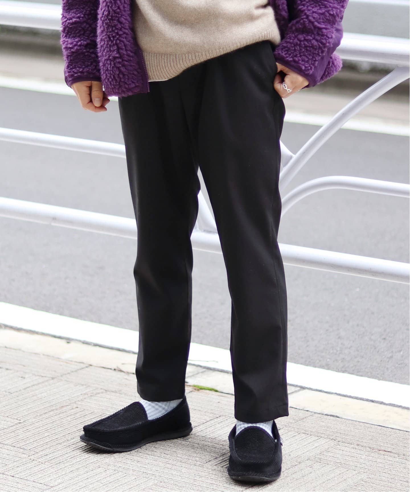 ブラック | 【JOINT WORKS ジョイントワークス】 サージストレッチトラウザー◆ | B.C STOCK