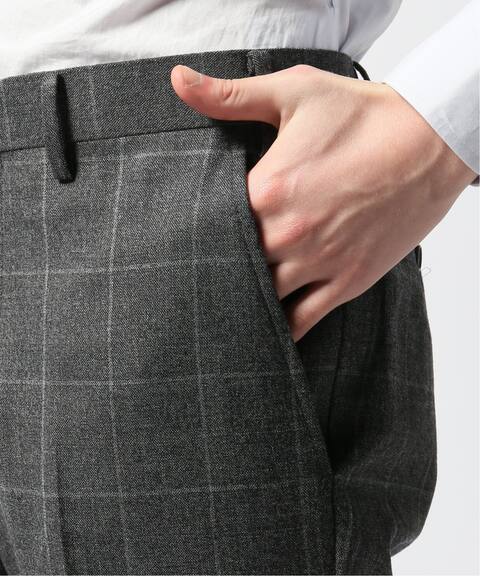 ウォッシャブル ウィンドウペン柄パンツ B C Stock ベーセーストック 公式のファッション通販 Baycrew S Store