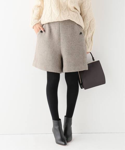 Manteco ラメツィードショートパンツ Iena イエナ 公式のファッション通販 Baycrew S Store