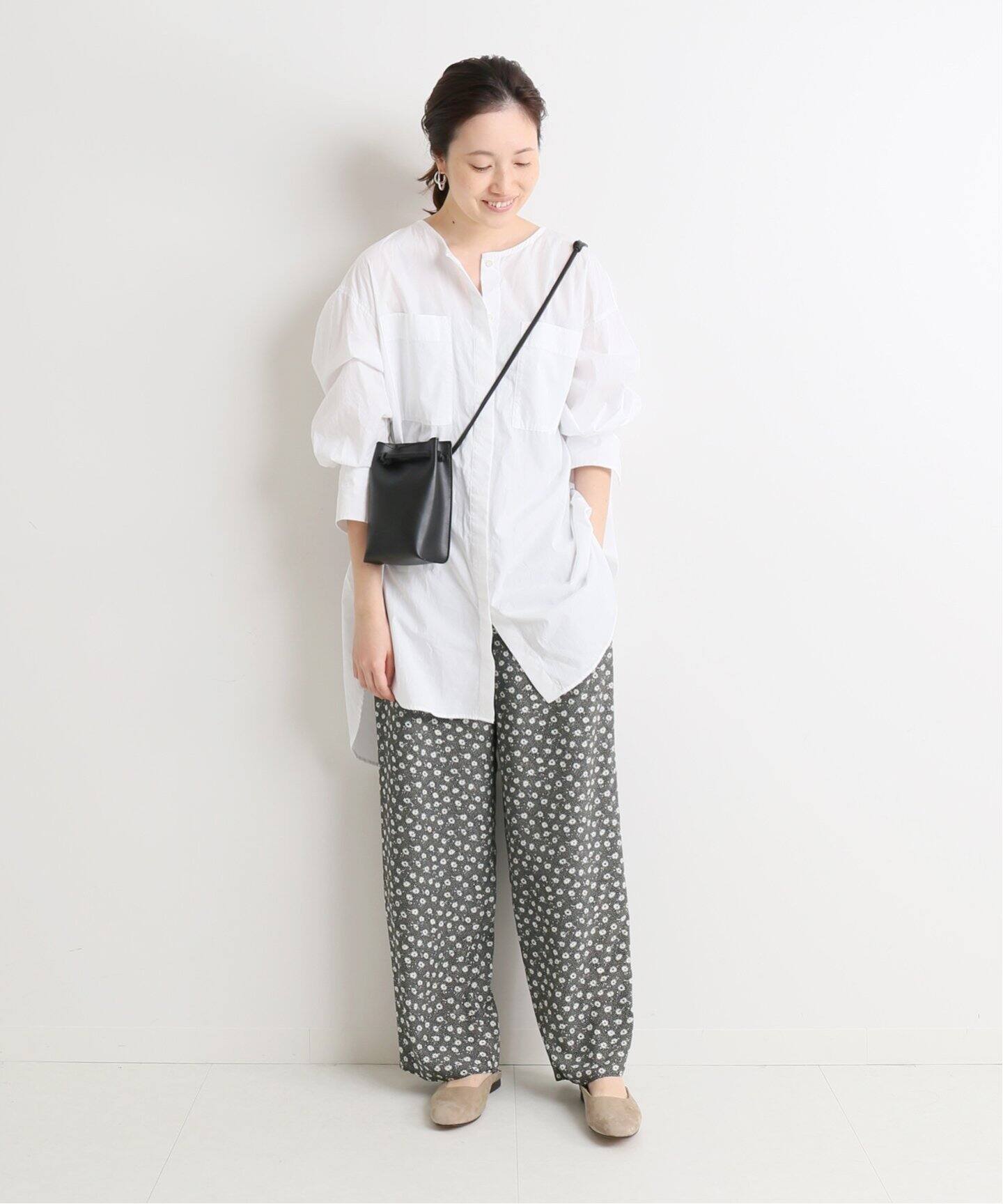 フラワープリント イージーパンツ◇（その他パンツ）｜SLOBE IENA  