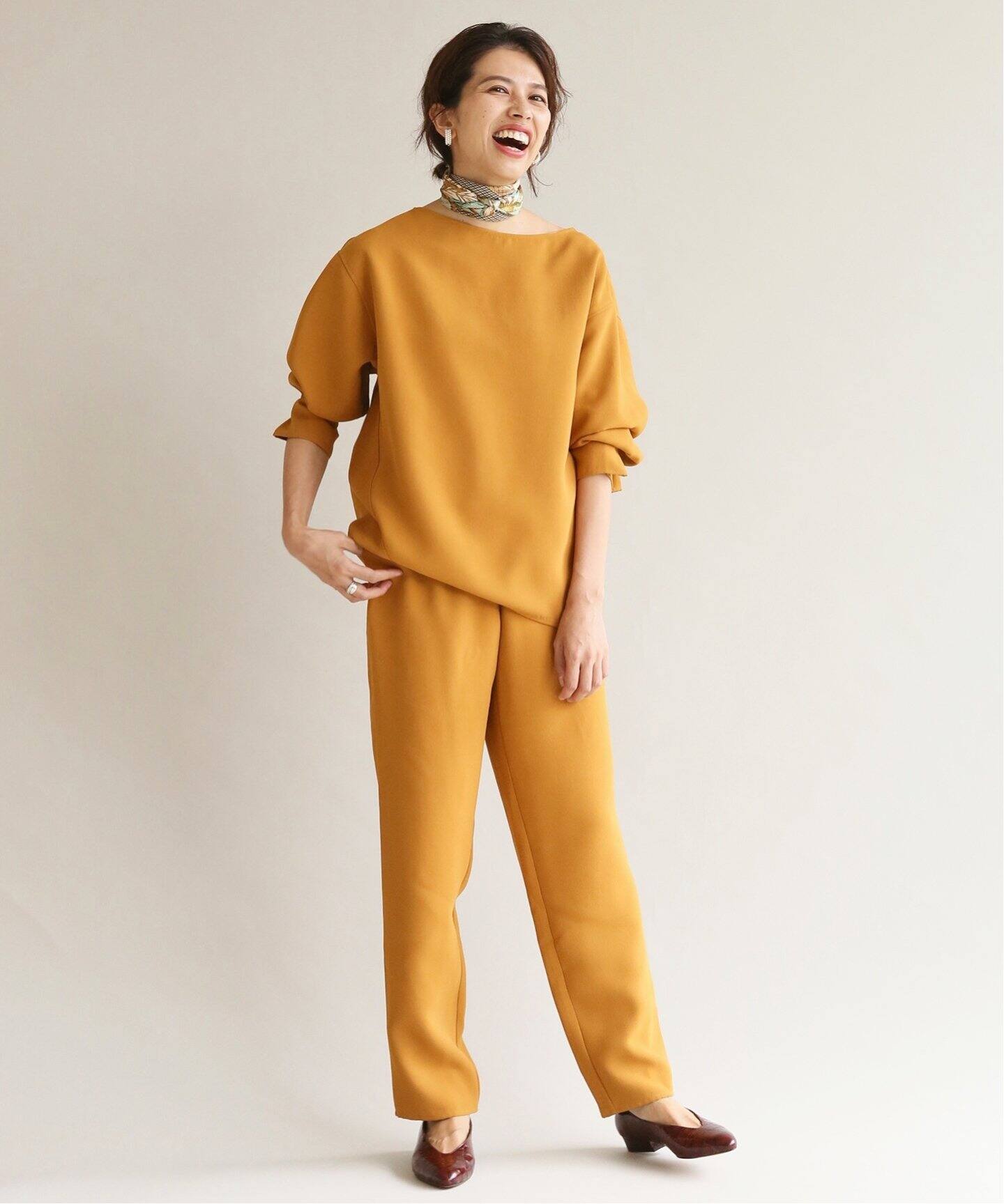 IENA LA BOUCLE ダブルクロスイージーパンツ◇（その他パンツ）｜IENA  