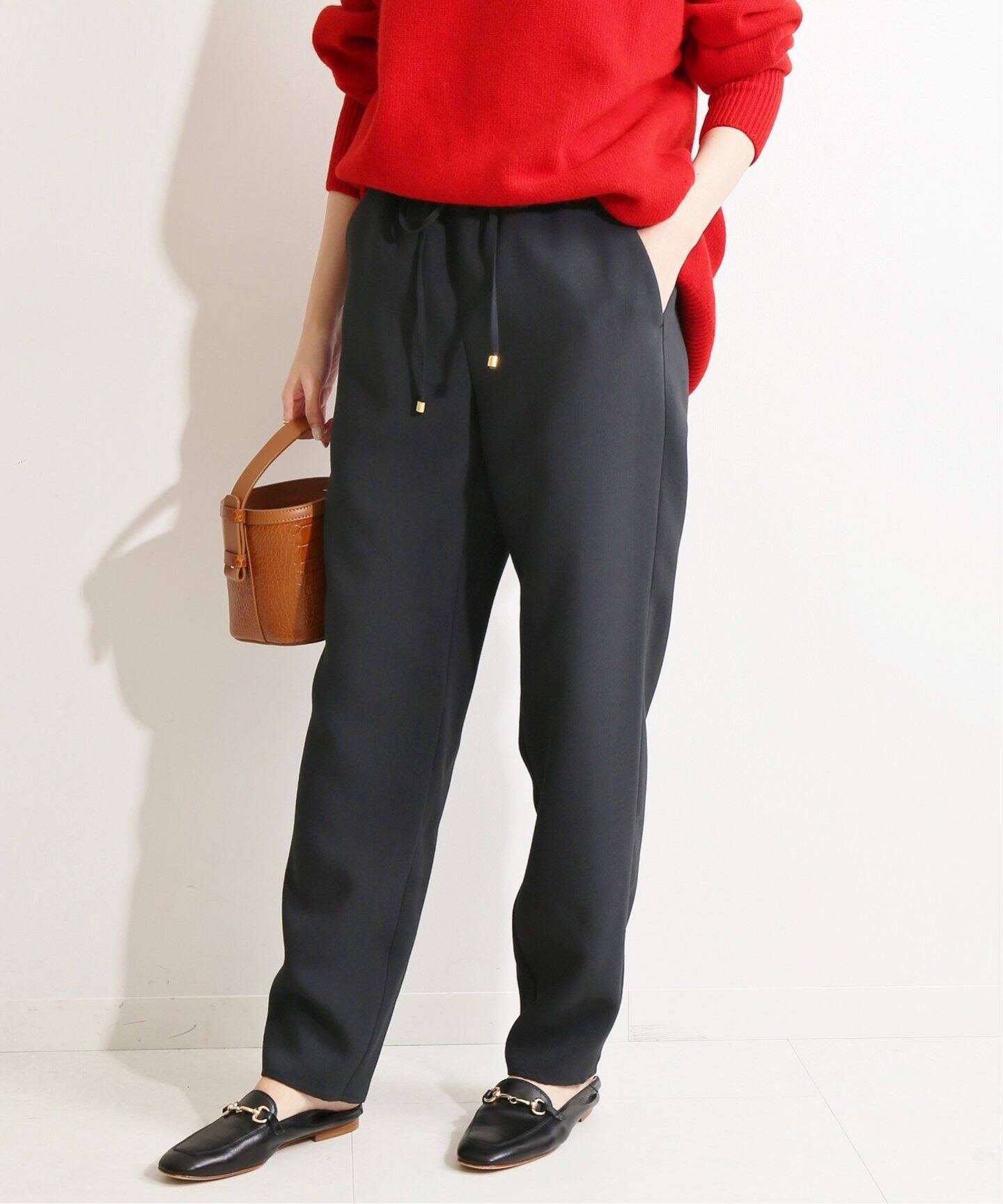 IENA LA BOUCLE ダブルクロスイージーパンツ◇（その他パンツ）｜IENA  