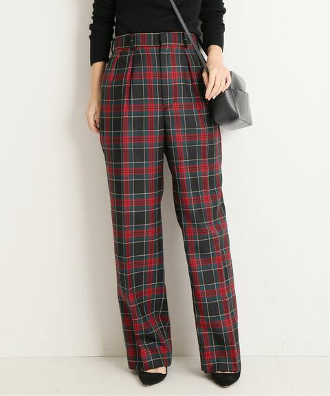 タータンチェック 2タックパンツ Vermeil Par Iena ヴェルメイユ パー イエナ 公式のファッション通販 19030938102030 Baycrew S Store