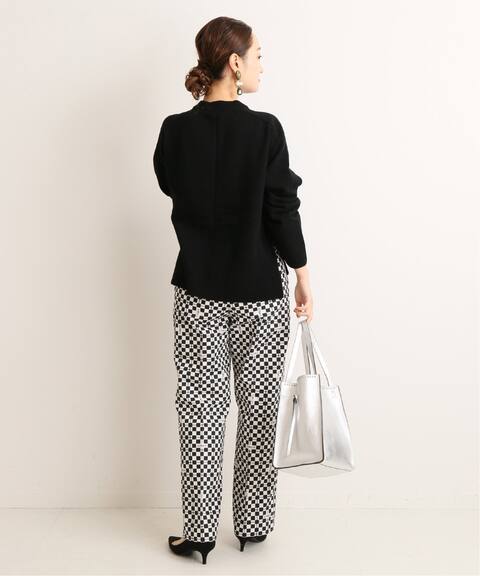 Vermeil Par Iena 幾何柄ロゴプリント パンツ Vermeil Par Iena ヴェルメイユ パー イエナ 公式のファッション通販 Baycrew S Store