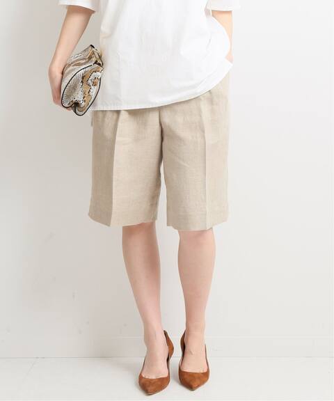 麻 ショートパンツ Vermeil Par Iena ヴェルメイユ パー イエナ 公式のファッション通販 Baycrew S Store