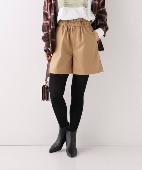 フェイクレザーショートパンツ Spick And Span スピック スパン 公式のファッション通販 Baycrew S Store フェイクレザーショートパンツ Spick And Span スピック スパン 公式のファッション通販 Baycrew S Store