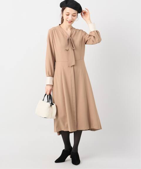 ジョーゼットボウタイワンピース La Totalite ラ トータリテ 公式のファッション通販 Baycrew S Store