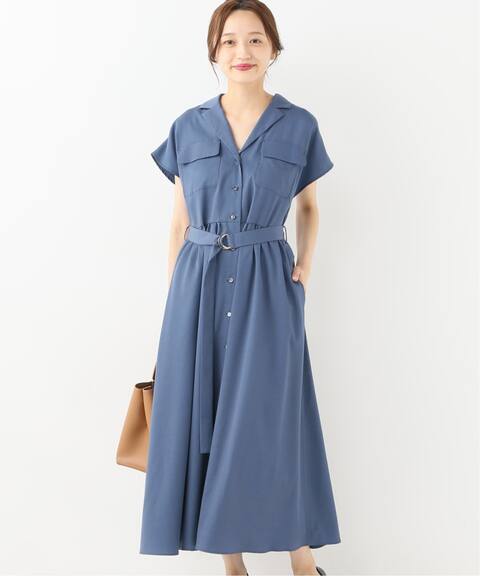 開襟シャツワンピース La Totalite ラ トータリテ 公式のファッション通販 Baycrew S Store