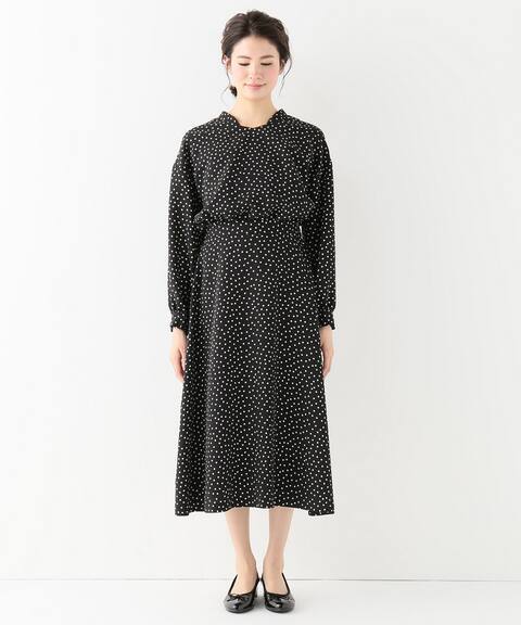 Sono ランダムドットワンピース La Totalite ラ トータリテ 公式のファッション通販 Baycrew S Store
