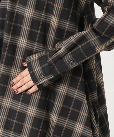 タータンチェックフレアシャツワンピ Spick And Span スピック スパン 公式のファッション通販 Baycrew S Store