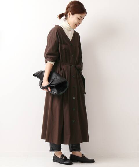 V カラーワンピース Spick And Span スピック スパン 公式のファッション通販 Baycrew S Store