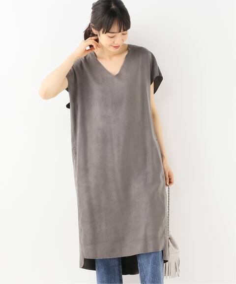 フェイクスエードvネックワンピース Spick And Span スピック スパン 公式のファッション通販 Baycrew S Store